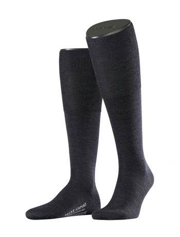 Falke Airport Men's Knee High Socks indigo mel