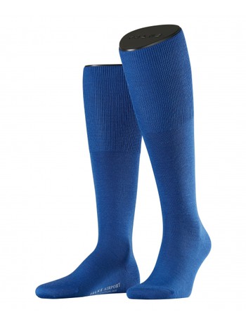 Falke Airport Men's Knee High Socks sapphire