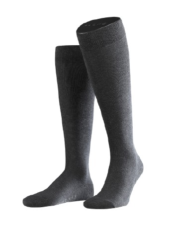 Falke Family Men's Knee High Socks anthracite mel.