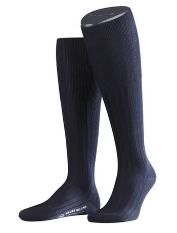 Falke Milano Men's Knee High Socks dark navy 