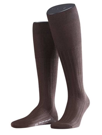 Falke Milano Men's Knee High Socks brown