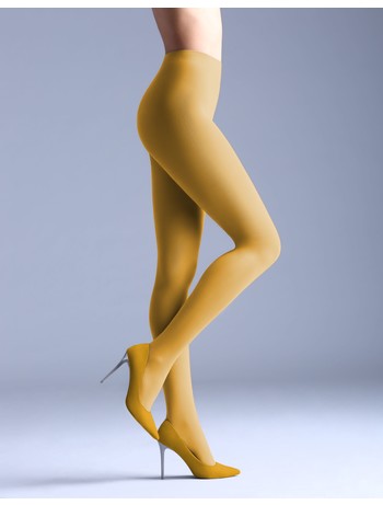 Giulia Samba 40 colored tights yellow moon