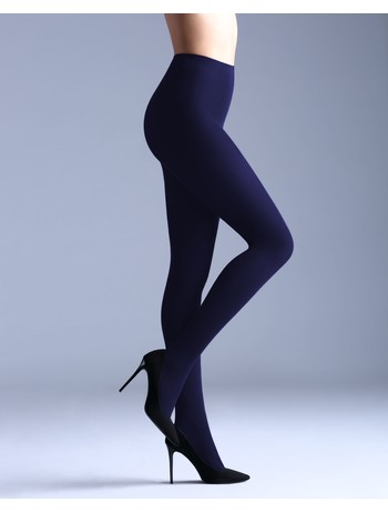 Giulia Samba 40 colored tights deep navy