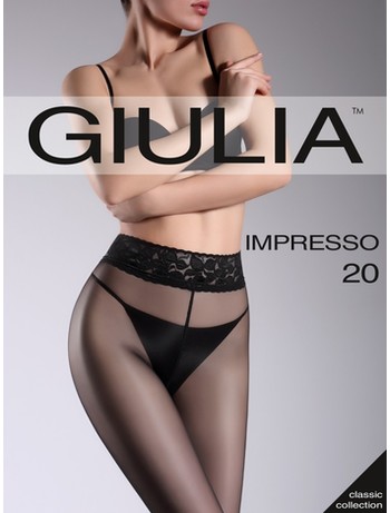 Giulia Impresso 20 Transparent Low Rise Tights 