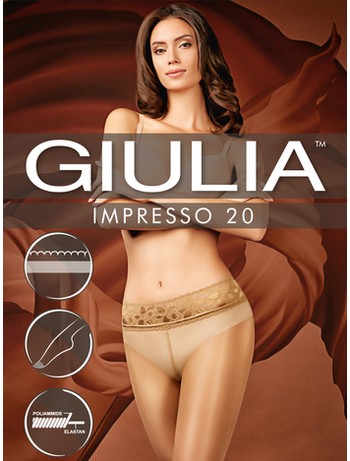 Giulia Impresso 20 Transparent Low Rise Tights 