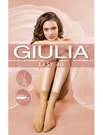 Giulia Easy 40 Nylon Socks Double Pack 