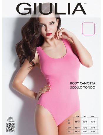 Giulia Body Canotta Scollo Tondo 