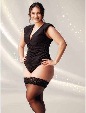 GIULIA Positive Hold-Ups Extra Size nero