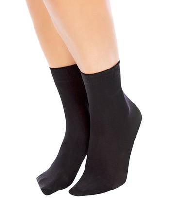 Glamory soft micro 40 socks black