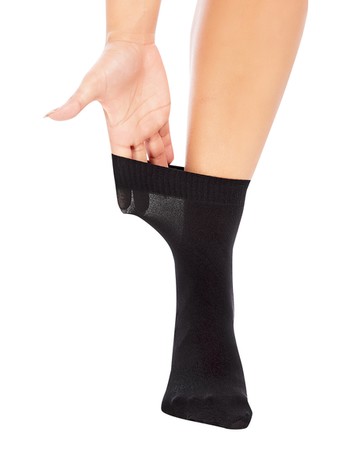 Glamory soft micro 40 socks black