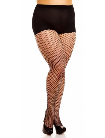 Glamory My Size Mesh Fishnet tights black