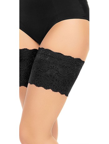 Glamory Anti-Chaffing thigh bands black