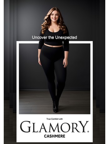 Glamory Cashmere Plus Size Knitted Tights 