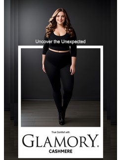 Glamory Cashmere Plus Size Knitted Tights