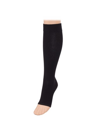 Compressana Twin Peep-Toe Support Knee High 