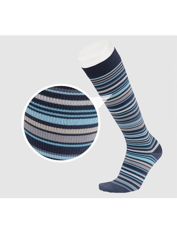 Compressana Lifestyle Vibe Knee Socks super blue