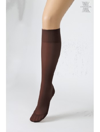 Compressana Calypso Knee High Socks aubergine