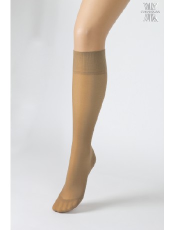 Compressana Calypso Knee High Socks cafecreme