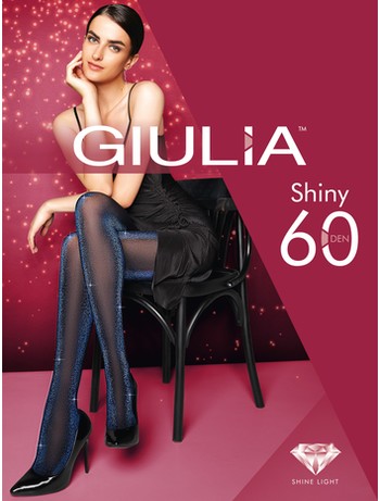 Giulia Shiny 60 Lurex Strumpfhose- Pink Shine 