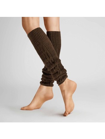 Hudson Winter Spirit Legwarmers Brown-meliert (Braun)