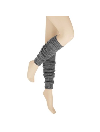 Hudson Winter Spirit Legwarmers Platin-meliert (Gray)