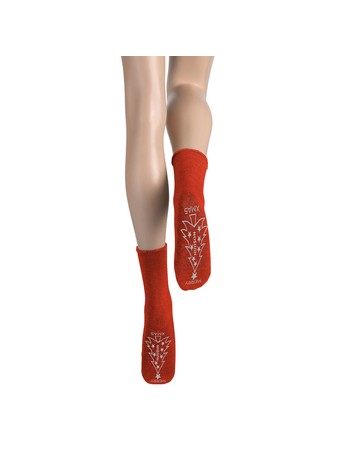 Hudson Trend XMas Homesocks Flare (Red)