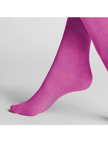 Hudson Relax Fine Rollrand Socks Hot Pink