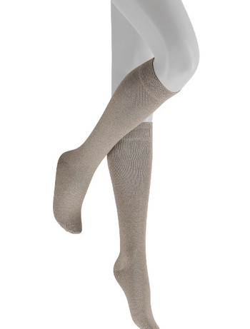 Hudson Relax woolmix Knee High Socks quinine melange