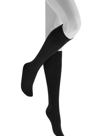 Hudson Relax woolmix Knee High Socks black