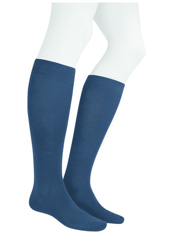 Hudson Relax Cotton Men's Knee High Socks nightblue