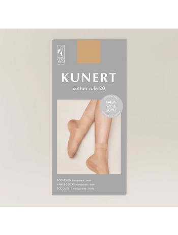 Kunert Cotton Sole 20 Fine Socks 