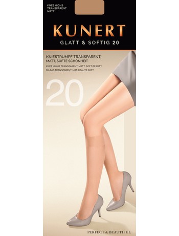 Kunert Glatt & Softig 20 Knee-Highs 