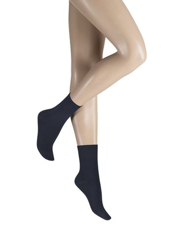 Kunert Blue Socks made of recycled materials navy