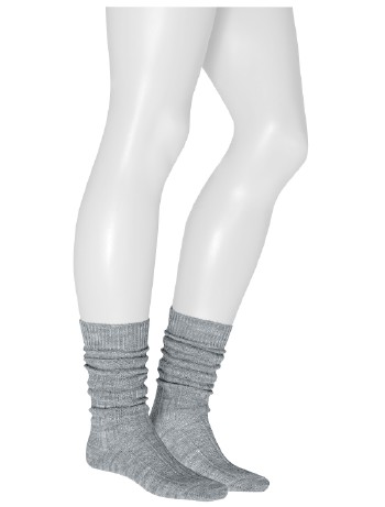 Kunert Edelweiss Style Alpengaudi Knee High Socks grey-melange