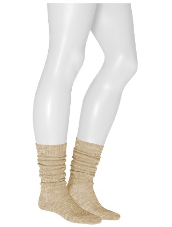 Kunert Edelweiss Style Alpengaudi Knee High Socks beige-melange