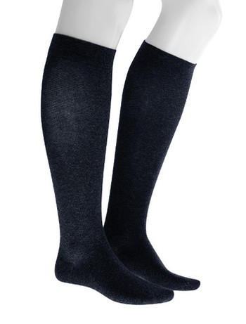 Julius Kunert Fly & Care Men's Compression Knee High Socks black