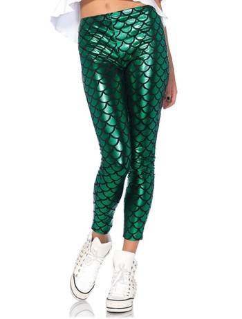 Leg Avenue Mermaid - Leggings green