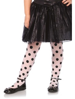 Leg Avenue Children's Polka Dot Tights