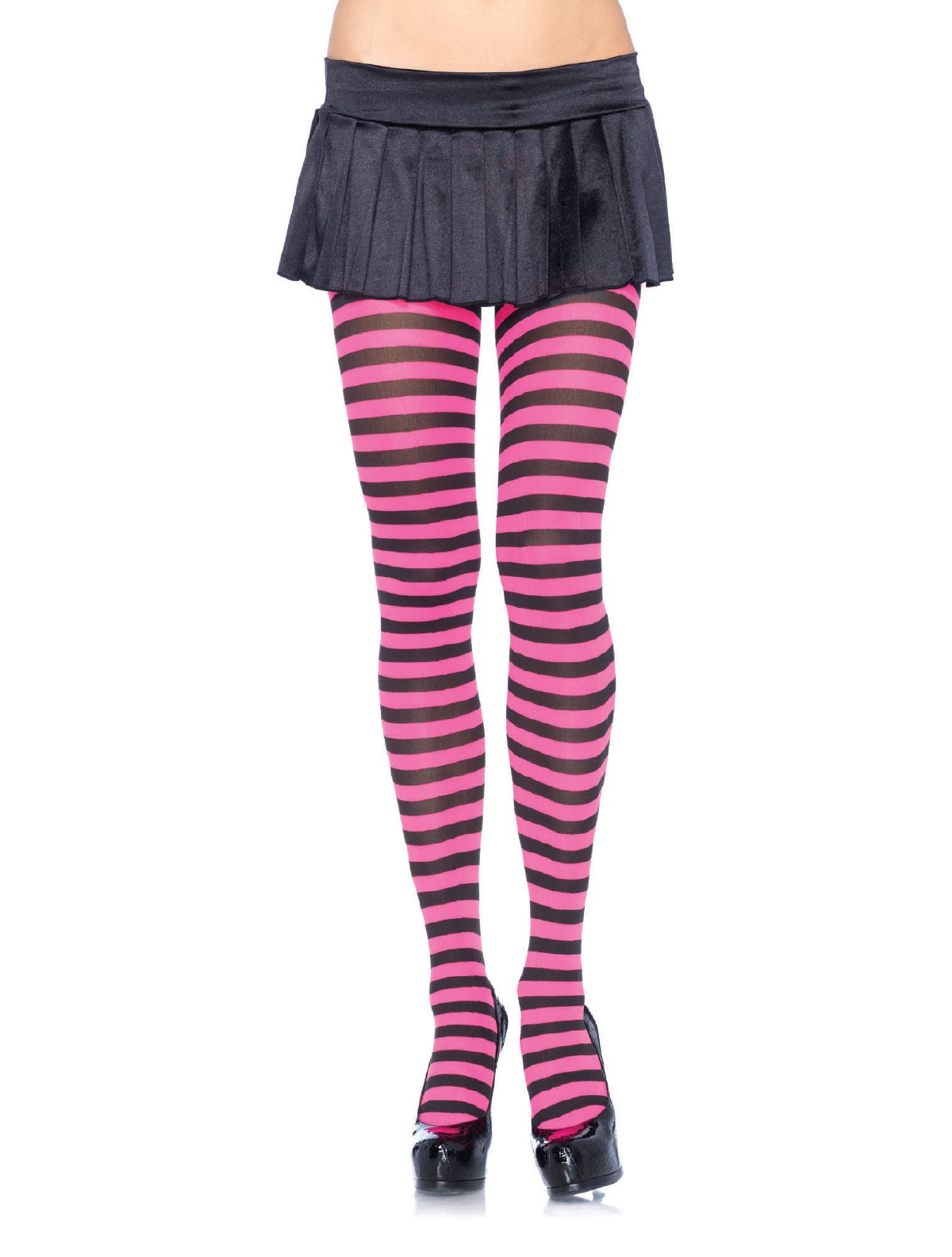 Leg Avenue Stripe Tights. Many different trendy colours to choose