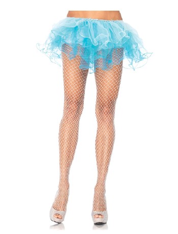 Leg Avenue Fishnet Pantyhose babyblue