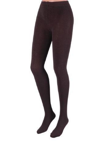 Levante Soft Knit Cotton Warm Touch Tights moka