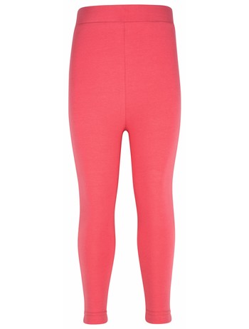 Nur Die Baumwoll children leggings coral