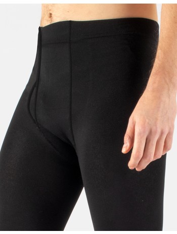 Cette Men's Thermal Footless Tights black