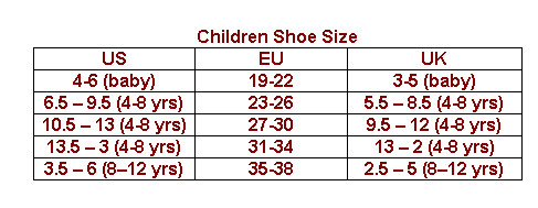 Falke Socks Size Chart